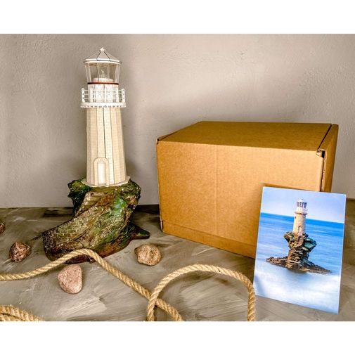 Модель сборная Маяк на скале Турлитис (Греция)