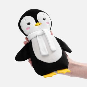 Мягкая игрушка Beastie Toys Пингвиненок с белым шарфом Мягкая игрушка Beastie Toys Пингвиненок с белым шарфом