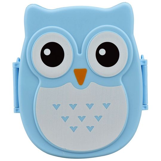 Ланч-бокс Сова Owl (Голубой)