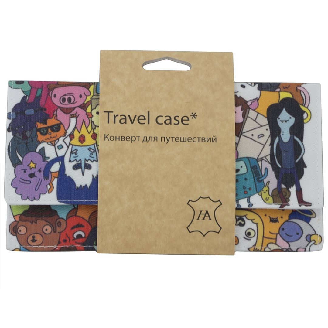 Конверт для путешествий Adventure Time Упаковка Конверт для путешествий Adventure Time Упаковка