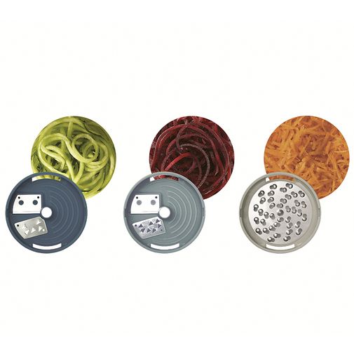 Терка спиралайзер с тремя лезвиями и контейнером для хранения Spiro