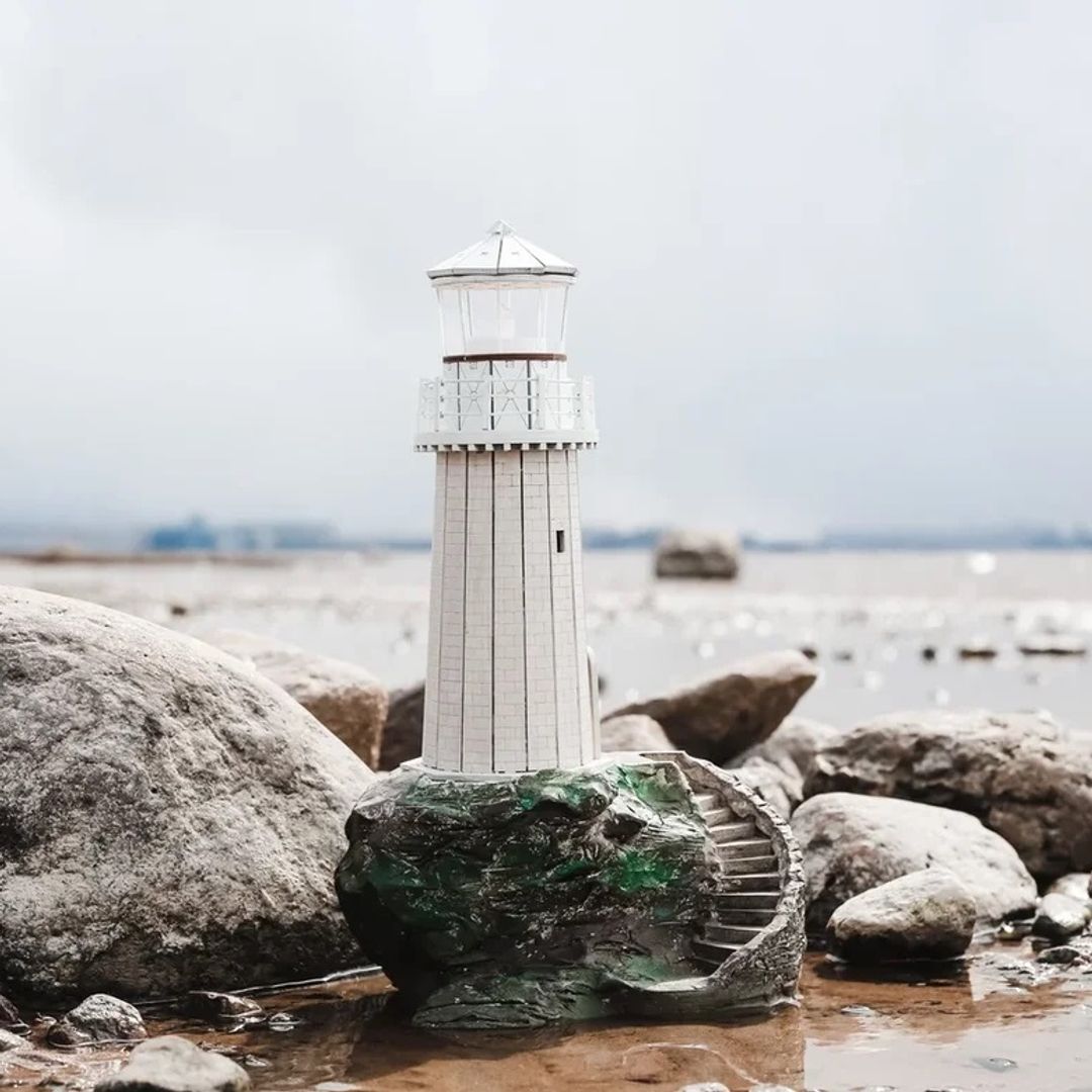 Модель сборная Маяк на скале Турлитис (Греция)