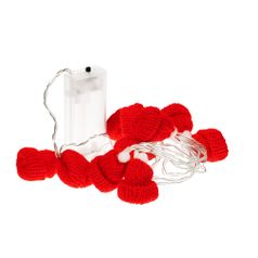 Гирлянда Cosy Poms (Красная)