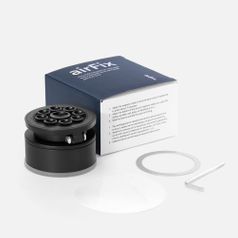 Вакуумная магнитная подставка airFix (черный с серым)