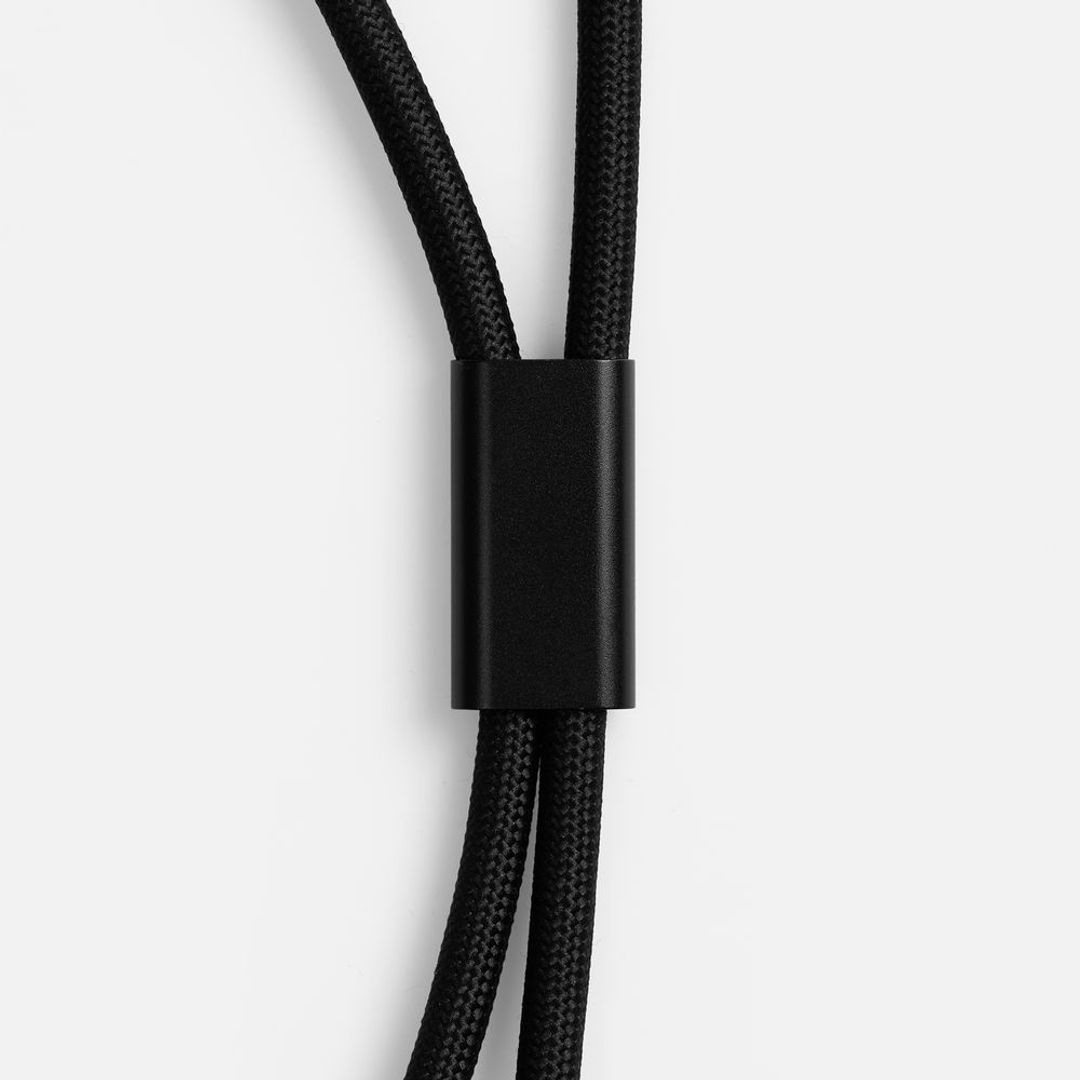 Кабель-ланьярд energyFlex Power Delivery 60 Вт (черный)