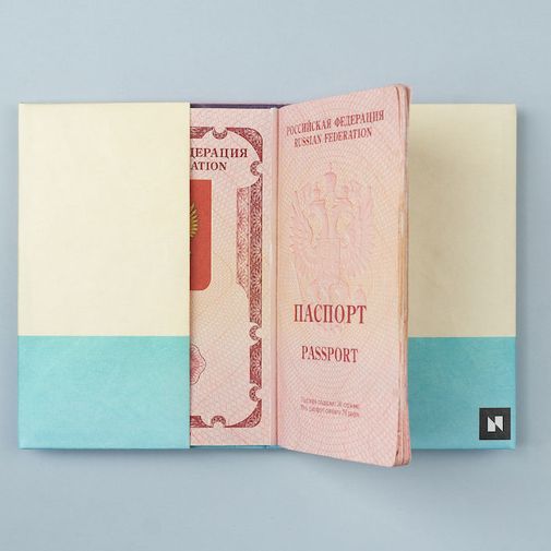 Обложка для паспорта New wallet New Ellipse