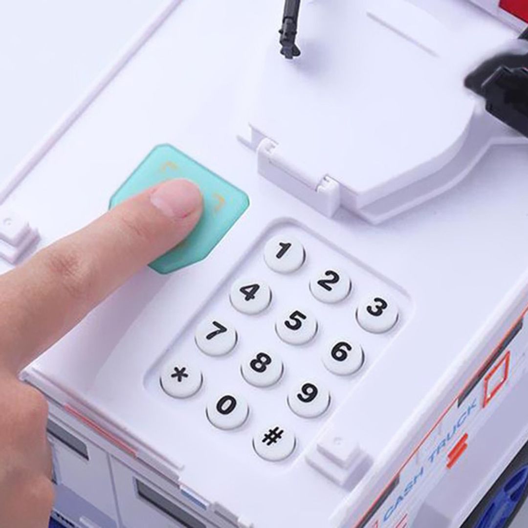 Копилка с кодовым замком Инкассатор