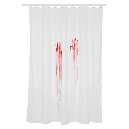 Кровавая занавеска для ванной Кровавая занавеска для ванной