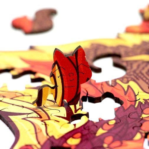 Деревянный пазл Puzzlewood Лесная белка Деревянный пазл Puzzlewood Лесная белка