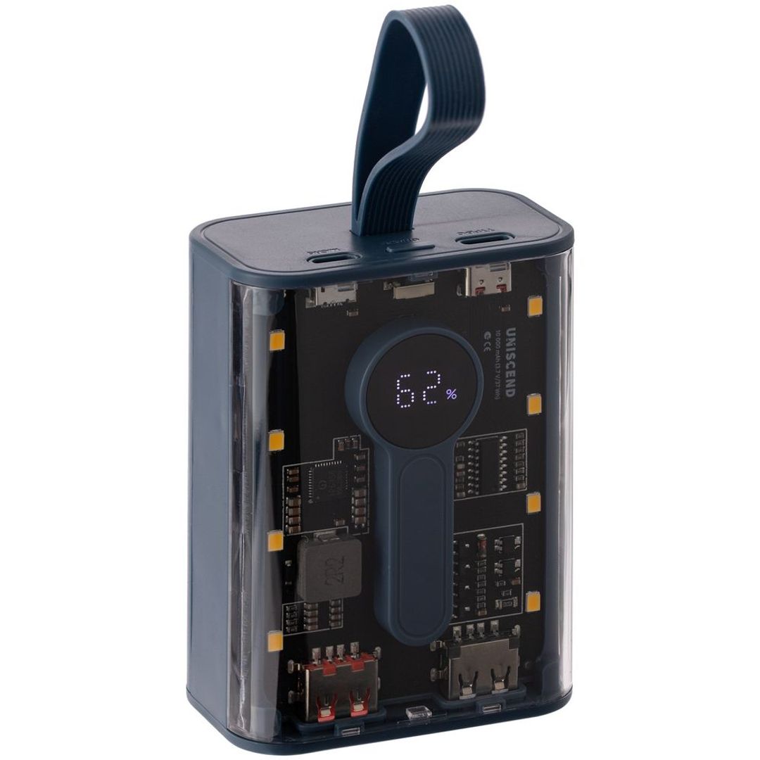 Аккумулятор c быстрой зарядкой Trellis Quick 10000 мАч (Синий) Аккумулятор c быстрой зарядкой Trellis Quick 10000 мАч (Синий)