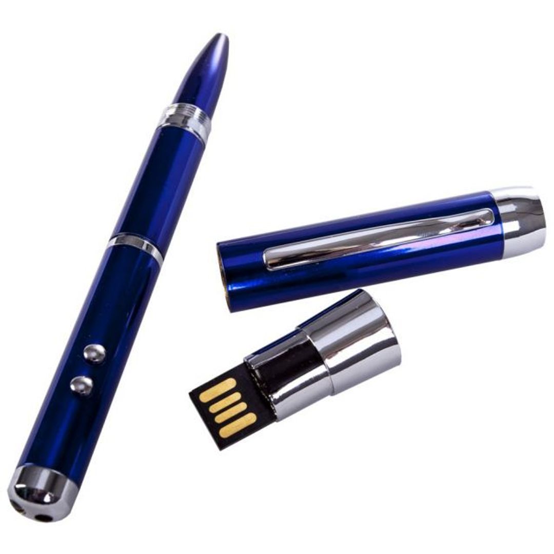 Флешка Ручка с фонариком и указкой 16 Гб