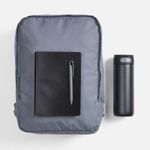 Подарочный набор Flexpen Travel (черный с серым)