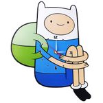 Часы настенные Финн Adventure Time
