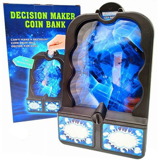                           Копилка Приниматель решений Decision maker coin bank
                