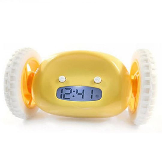 Убегающий будильник Clocky (Желтый)