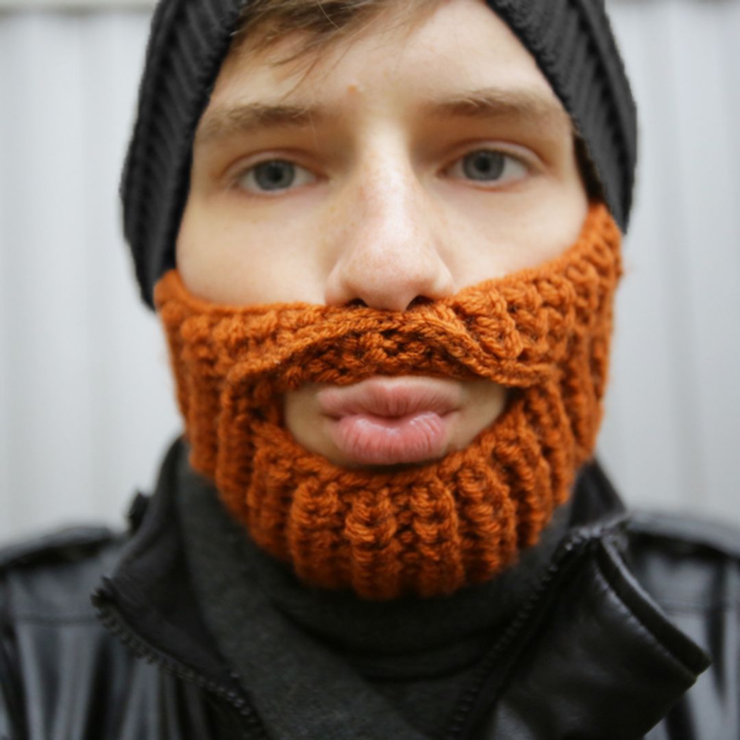 Шапка с бородой Шапка с бородой