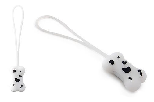 Флешка Косточка Черно-белая 2 Гб