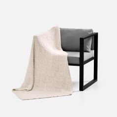 Плед Aspetta (молочный)