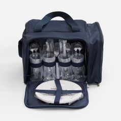 Набор для пикника Campello на 4 персоны (темно-синий)