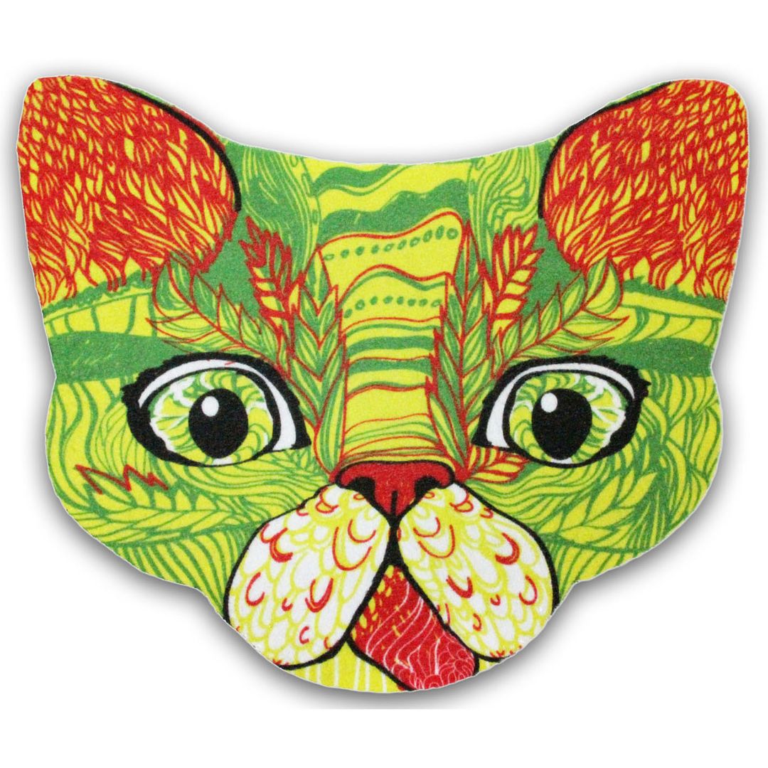 Коврик для входной двери Кот Пол