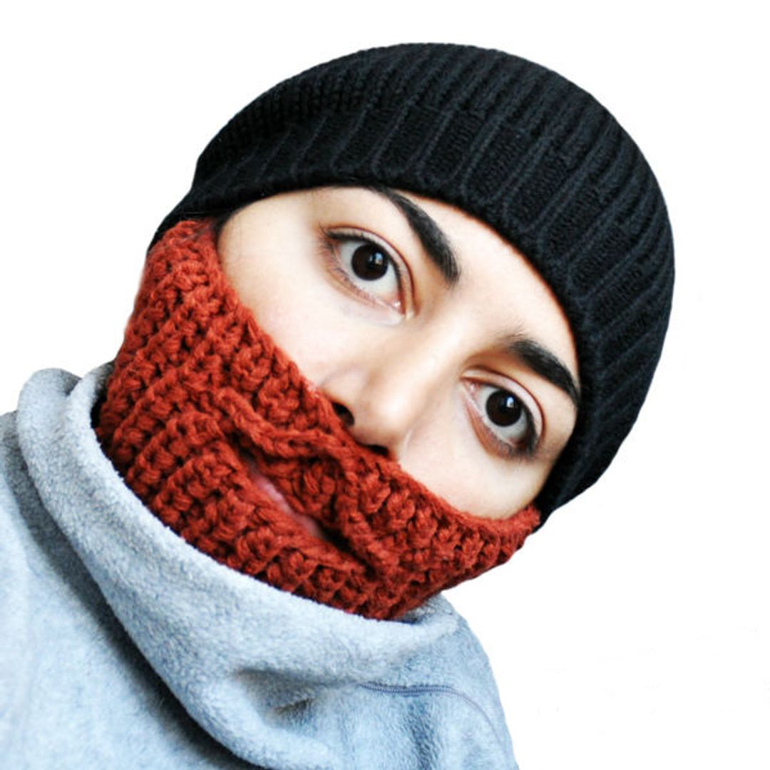 Шапка с бородой Шапка с бородой