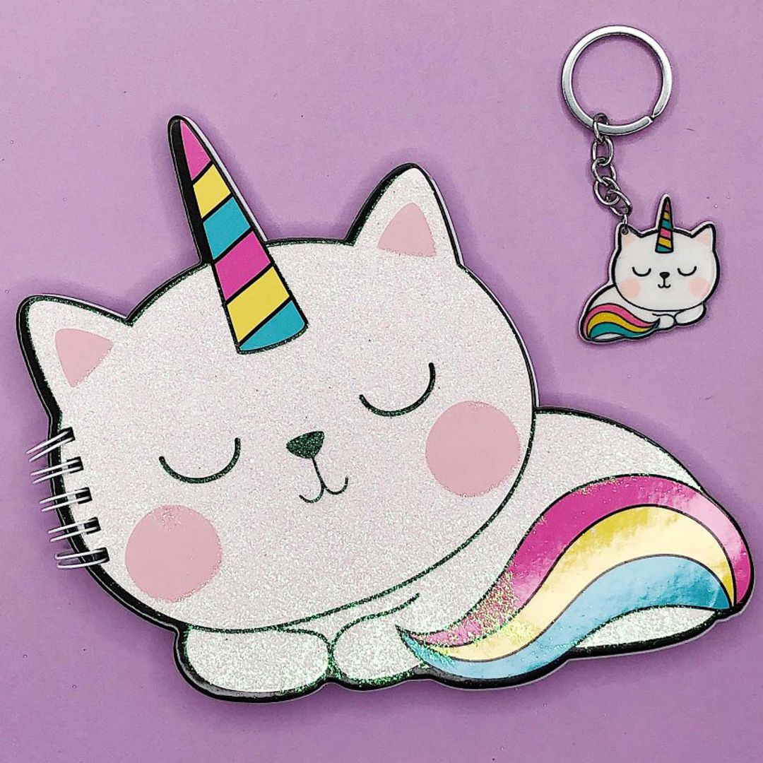 Блокнот+брелок Catcorn Блокнот+брелок Catcorn