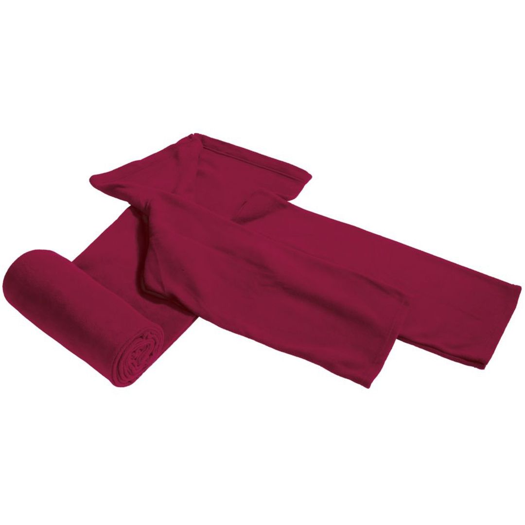 Плед с рукавами Бордовый Плед с рукавами Бордовый