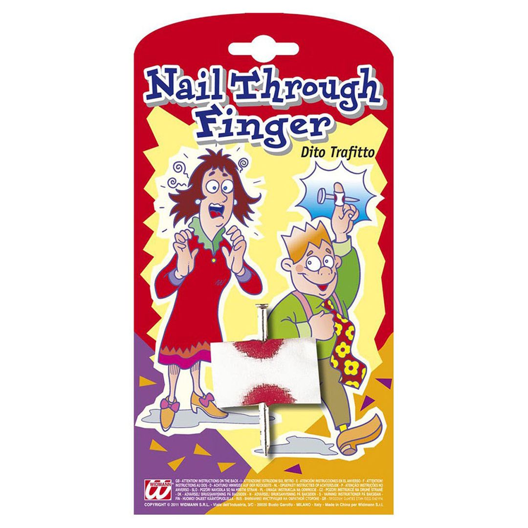 Игра-прикол Гвоздь в пальце Игра-прикол Гвоздь в пальце