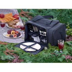 Набор для пикника Campello на 4 персоны (темно-синий)