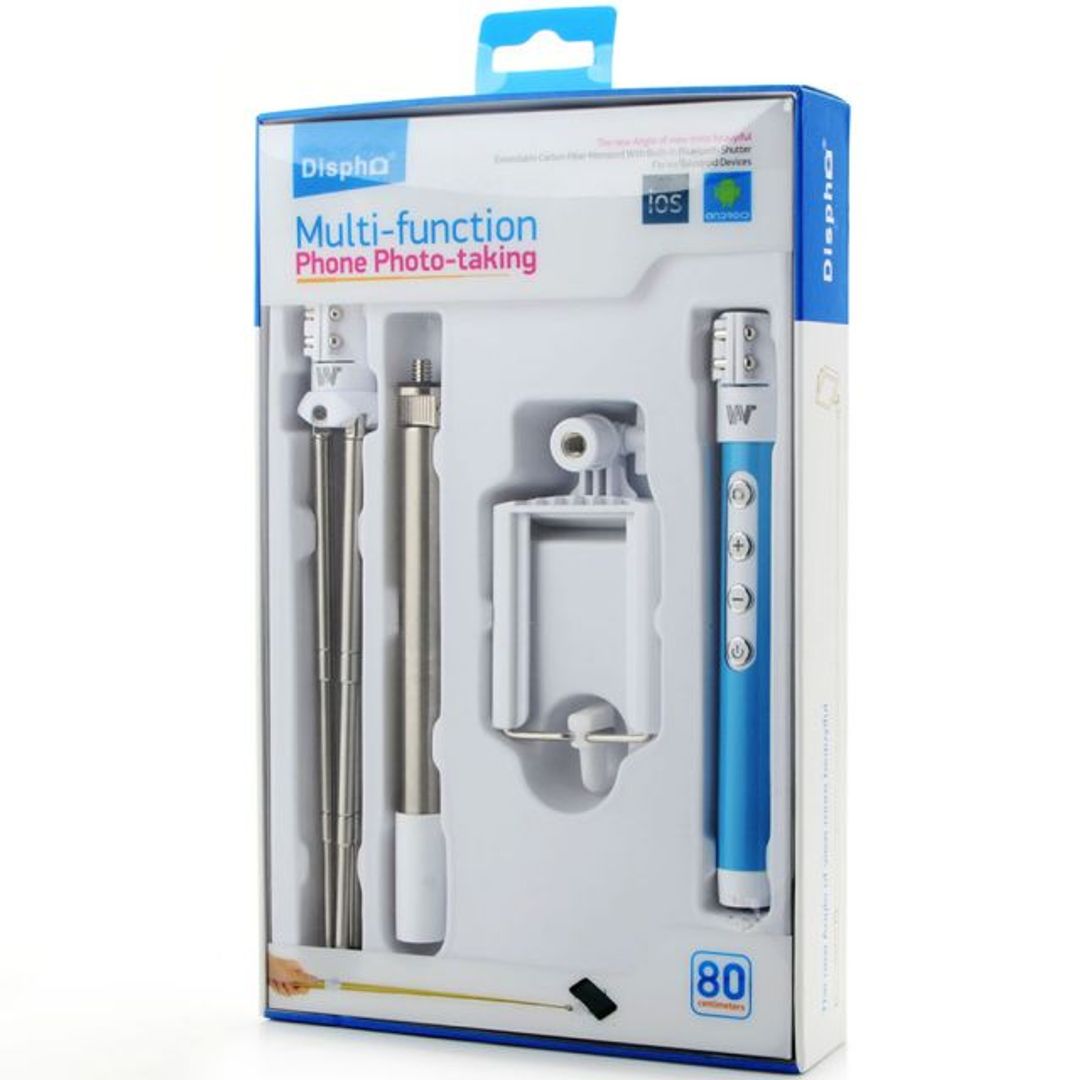 Монопод для Селфи со штативом и зумом Монопод для Селфи со штативом и зумом