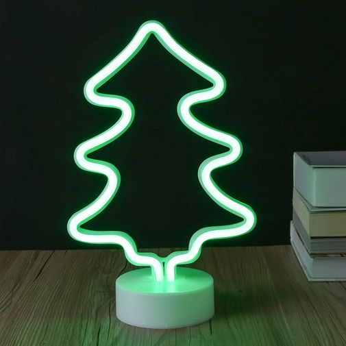 Неоновый светильник Елочка Неоновый светильник Елочка