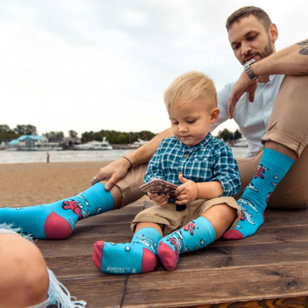 Носки детские Единороги на радуге Носки детские Единороги на радуге