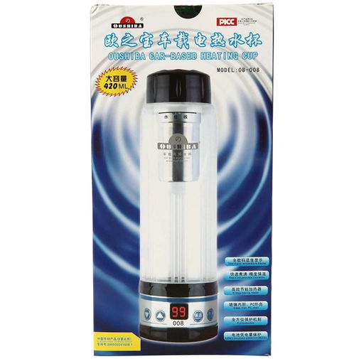 Чайник для автомобиля с индикацией температуры