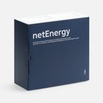 Bluetooth-колонка с беспроводной зарядкой и часами netEnergy (серый)