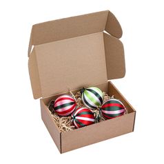 Набор елочных украшений Show time из коллекции New Year Essential, 4 шт. Набор елочных украшений Show time из коллекции New Year Essential, 4 шт.