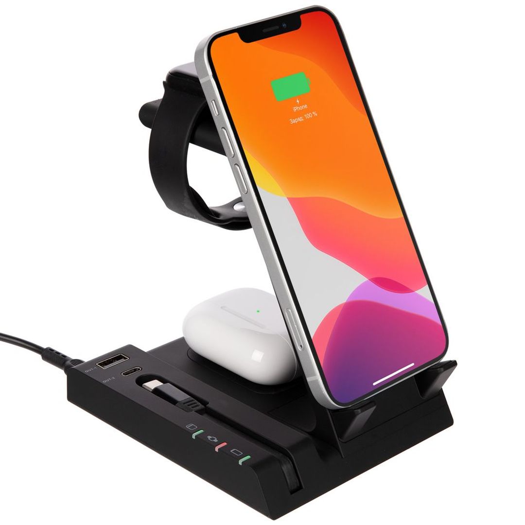 Зарядная станция Tres (черный)