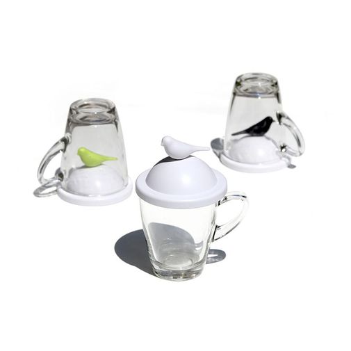 Чашка с крышкой Sparrow (Белый)