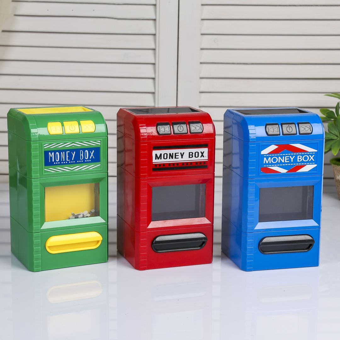 Копилка, разрезающая банкноты