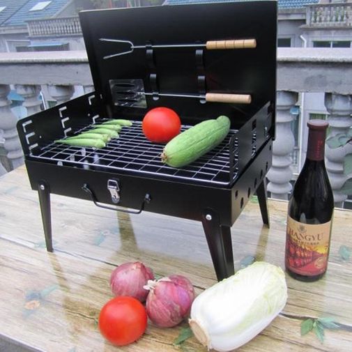 Портативный гриль чемодан