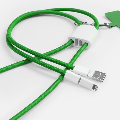 Кабель-ланьярд energyFlex Pro (зеленый)