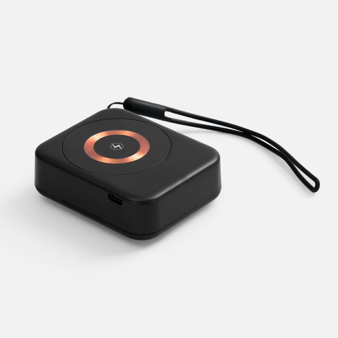 Набор для ухода за гаджетами с беспроводной зарядкой Rules (черный)