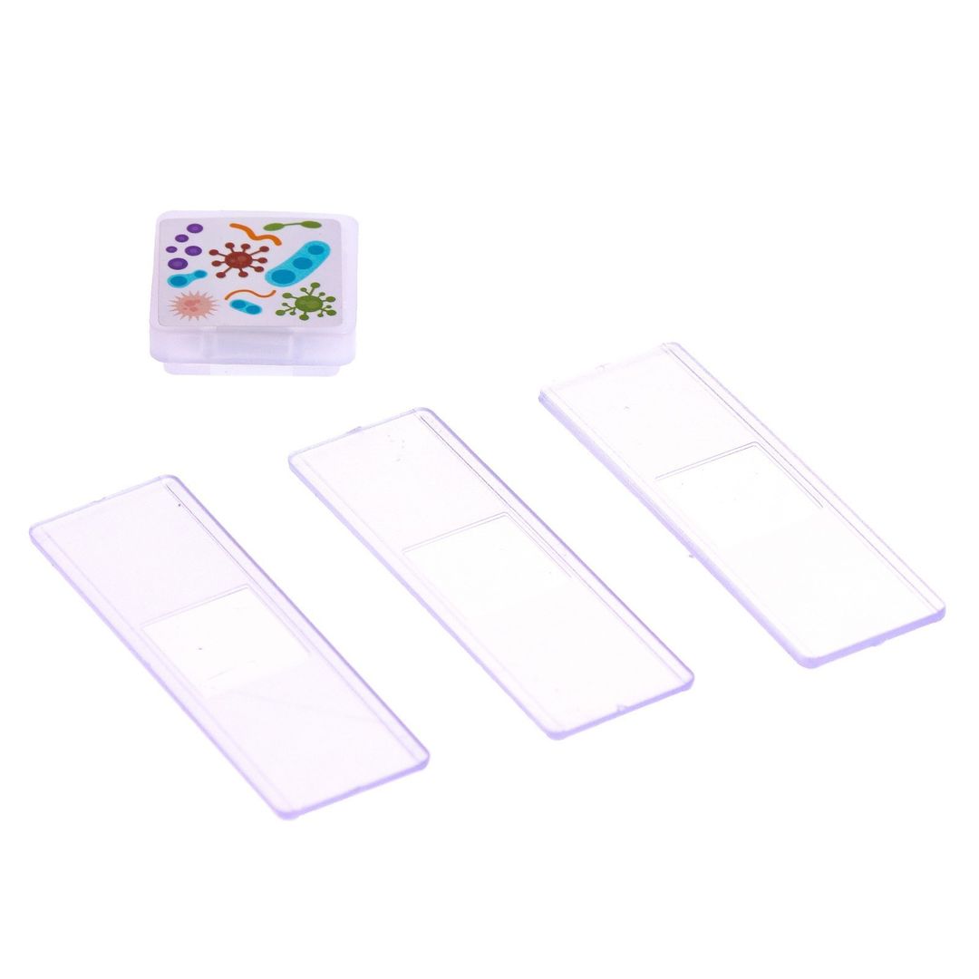 Микроскоп Юный исследователь с биноклем (7 предметов)