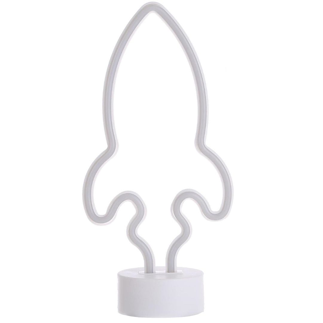 Неоновый светильник Ракета Неоновый светильник Ракета