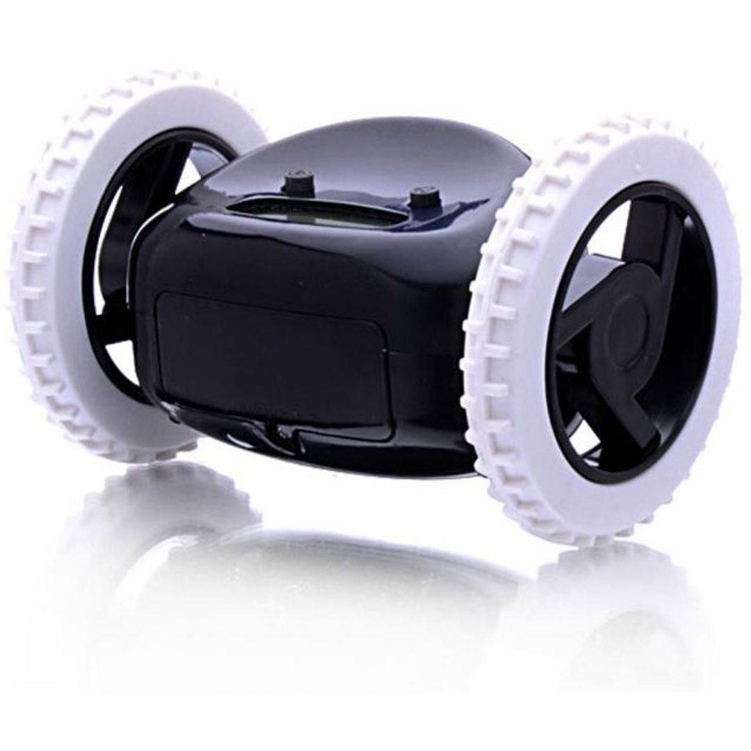 Убегающий будильник Clocky Черный