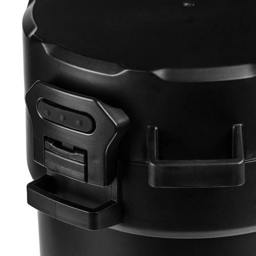 Термос для еды Jiayi в термочехле (Черный)