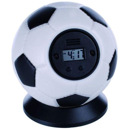 Будильник антистресс Футбольный мяч Будильник антистресс Футбольный мяч