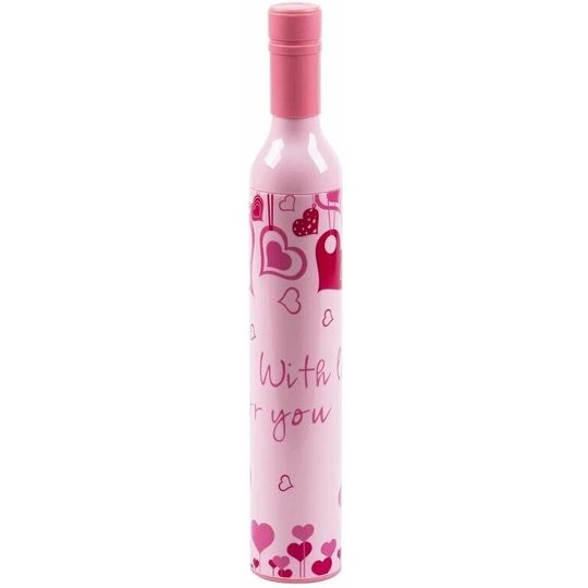 Зонт в бутылке 0% Alcoholicity (Розовый)