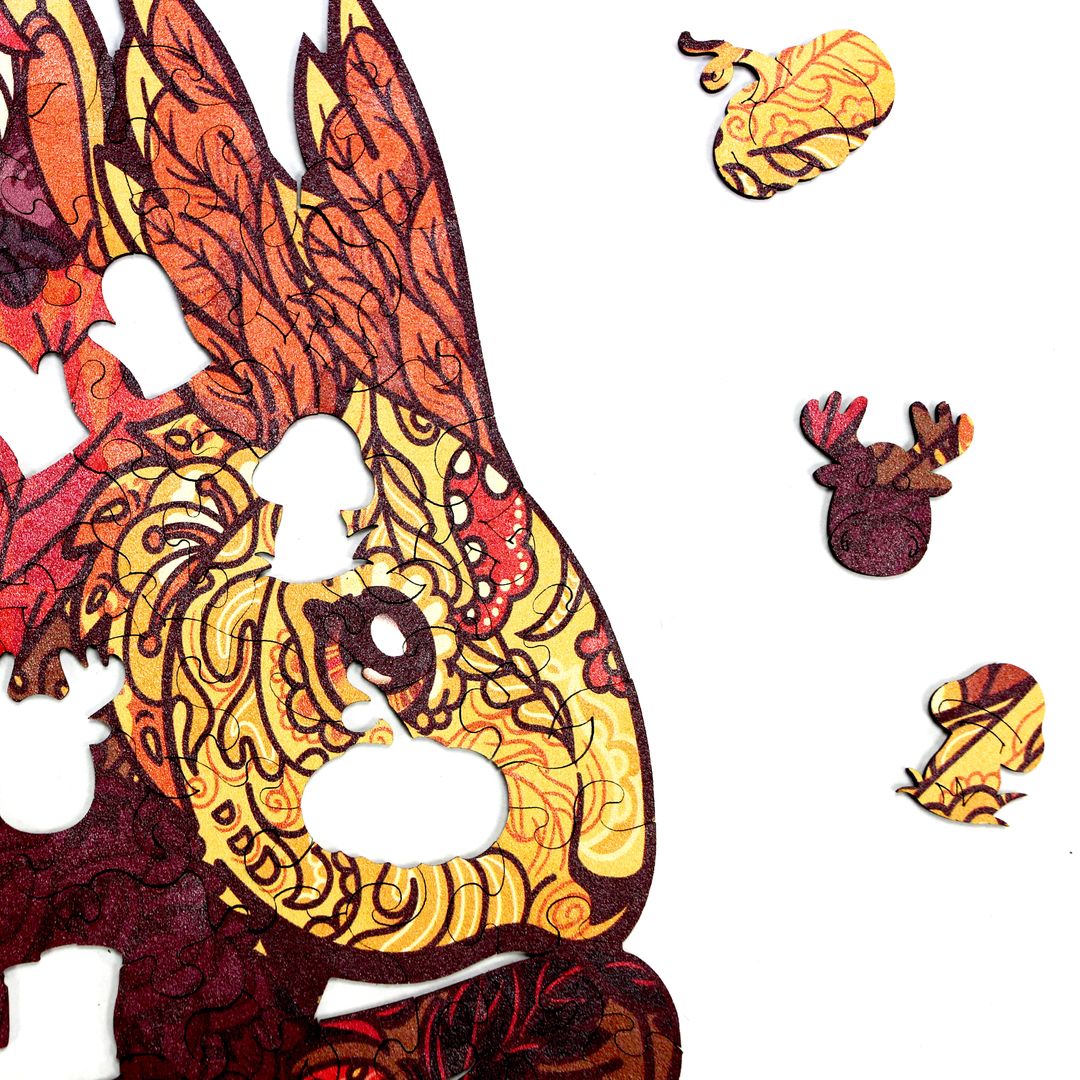 Деревянный пазл Puzzlewood Лесная белка Деревянный пазл Puzzlewood Лесная белка