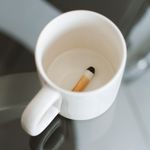 Кружка с сюрпризом на дне Сигарета Cigarette Butt Mug