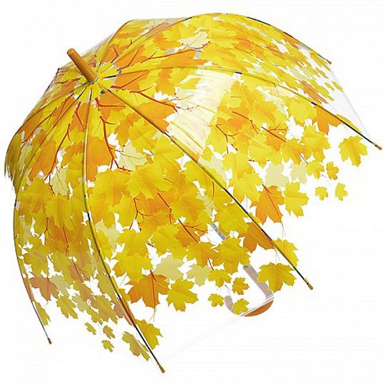 Зонт Листья (Желтый)